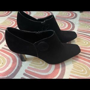 Black booties Size 8